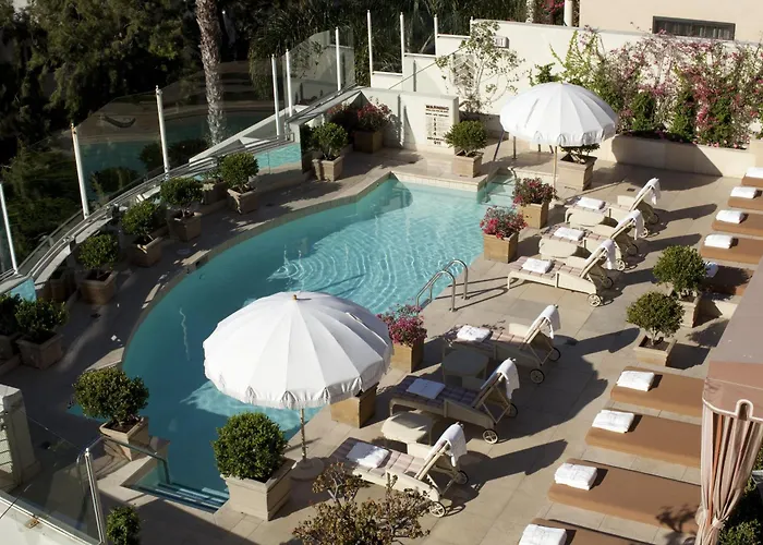 Luxury hotel only: Sunset Tower Hotel
